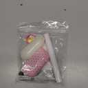 for Cute Glitter Airpods Pro 2nd/1st Generation Case with Cleaner Pen, Shell Pattern Airpods iPod Pro 2 Gen Cover Protective Skin Girl Women with Luxury Pearl Keychain 2023/2022/2019 - Pink