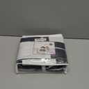 Best Season Bed Sheet Set 3 Pieces -Twin Size-Soft Durable Microfiber Bedding Sheet Set,Deep Pocket,Stain,Fade & Wrinkle Resistant (Plaid Black&White)