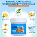 PET Teeth Cleaning Wipes for Dogs & Cats,Gentle Pet Dental Care Wipes with Massaging Micro-Brushing Beads, Remove Bad Breath & Plaque.Dog Toothbrush & Tooth Brushing Kit-Unscented