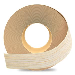 GSCIT Club Oak Edge Banding, 1 1/2 inch x 25ft roll of Veneer Edge Banding - Pre-glued Flexible, Real Wood Tape for Cabinet Repair & Furniture Restoration