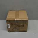 Bestier Modern Black Crystal Semi-Flushmount Chandelier Lighting LED Ceiling Light Fixture Lamp for Dining Room Bathroom Bedroom Livingroom Diameter 9" Height 10"