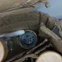 NETANY 24 Pcs Glass Spice Jars with Bamboo Lids, 4 oz Glass Jars with Minimalist Farmhouse Spice Labels Stickers, Collapsible Funnel, Seasoning Storage Bottles for Spice Rack, Cabinet, Drawer