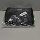 Femuar Reusable Lunch Box for Men/Women - Insulated Lunch Bag Leakproof Lunchbox for Work Office Picnic Beach - Freezable Lunch Cooler Bag with Adjustable Shoulder Strap - Black (Medium Size)