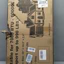 Mini Split Pad for AC Condenser, 34.6" x 18.1" x 2" AC Outside Pad