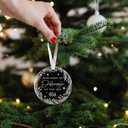 2 x TUMSHANIP Thank You Gifts for Women, Boss, Coworkers, Teacher, Nurse, Mom, Friends - Retirement Farewell Going Away Never Forget The Difference You Made Ornament - Acrylic Christmas Ornament 2025