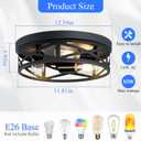 SKEJAO Flush Mount Ceiling Light Fixture,3-Light Ceiling Light Fixture,Black Hallway Light Fixtures Ceiling,Light Fixtures Ceiling Mount for Kitchen,Farmhouse,Hall,Bedroom,Bathroom (1 Pack)