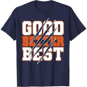 Good Better Best Never Let It Rest Motivation Bear Claws T-Shirt, Size: Large
