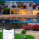 meross Outdoor Smart Plug Compatible with Apple HomeKit, Siri, Alexa, Google Assistant and SmartThings, Waterproof Outdoor Outlet, Remote & Voice Control, Timer, FCC and ETL Certified