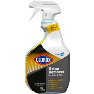 CloroxPro Urine Remover for Stains and Odors Spray, 32 Ounces (Package May Vary)