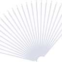 PATIKIL 25pcs Hanging File Folder Metal Bars Rods, 12.8 Inch File Folder Metal Bars Rods Letter Size for Hanging File Folder Binders Quick Identification, 32.5cm(Letter)