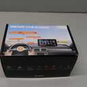 Carplay Screen for Car, 7" HD Portable Car Stereo Touch Screen with Wireless Android Auto, Backup Camera with LED/Mirror Link/Voice Control/Bluetooth/GPS/AUX/FM Satellite Radio for All Vehicles