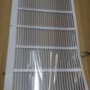 Fits 6x6 Duct Opening | Steel Return Air Grille by Handua | Vent Cover Grill for Sidewall and Ceiling | White | HVAC Cold Air Intake Grille | Outer Dimensions: 7.75"W X 7.75"