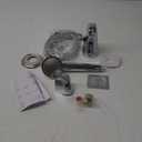 SINGSUO Bathtub Faucet with Sprayer, Filtered Shower Head Attaches to Tub Faucet, Metal Tub Tap with Sprayer, Bathtub Shower Attachment with 3 Adapters, 3-Mode Shower Head with ON/OFF Button (Chrome)