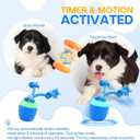 Interactive Dog Toy Ball,Automatic Moving Dog Ball with Bird Sound & Bluetooth Music,3 Play Modes Self Rolling Dog Ball,USB Rechargeable Toys for Boredom Small Medium Dogs,Not for Aggressive Chewers.