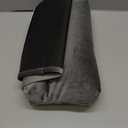 Adjustable Headrest Pillow for Recliners and Armchairs - Non-Slip Velvet Cushion for Neck Support and Pain Relief (Gray)