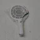 Electric Fly Swatter, Bug Zapper, Mosquito Zapper Racket | Gold Zone Voltage, Densest 3 mm Mesh, Apple-Like Weight - AA Battery Powered (not incl.) - Indoor & Outdoor Use with Pro Swat Tips (White-1 pack)