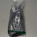 BORIFLORS Women's Sexy Ruched Bodycon Mini Dress Mesh Long Sleeve Club Party Short Dresses, X-Large, Black, Was used, Smell