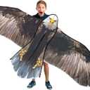 Eagle Kite for Kids and Adults Large Kites Easy to Fly Beginners Single Line String for Beach Trip Park Outdoor Activities