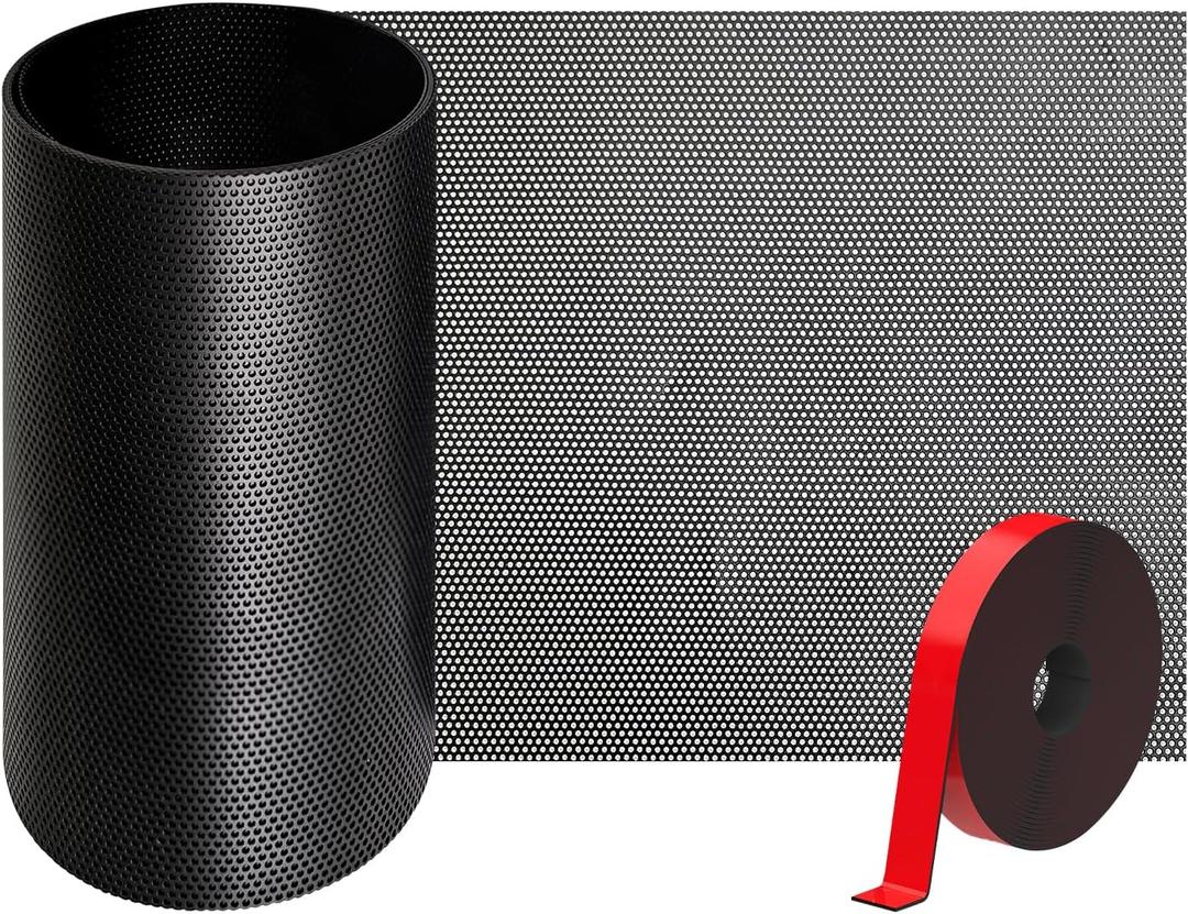 39x4 inch Customizable DIY Floor Vent Covers, Magnetic PVC Vent Mesh for Wall, Ceiling & Home Floor, PC Case Dust Mesh Filter