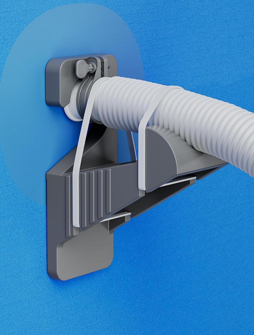 SHAPON 2Pcs Swimming Pool Pipe Holders, Above Ground Pool Accessories Compatible with Intex Pools, Pool Hose Support Bracket Prevents Pipe Sagging for Pool Accessories
