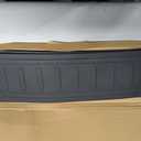 Ecarzo Rear Bumper Protector for 2025 2024 2023 2022 2021 Bronco Sport Accessories Trim Cover Scratch Resistant Trunk Door Entry Guards (Not for Bronco Sport Big Bend/Badlands)