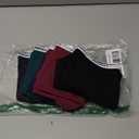 Nalwort Womens Period Underwear Menstrual Period Panties Postpartum Cotton Panties 5 Pack (Medium, Color-01)
