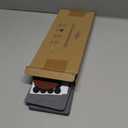 Stone Faucet Mat for Kitchen Sink with Raised Feet, Sink Mat for Kitchen Faucet, Water Absorbent Diatomite Stones Sinks Tray, Sink Splash Guard & Protectors, Stone Drying Tray for Bathroom Counter (23.7" x 4", Dark Gray Style 1)