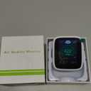 CO2 Monitor Carbon Dioxide Detector, 5-in-1 Indoor Air Quality Monitor, Portable CO2 Tester with Alarm, Tester for Carbon Dioxide, Temperature & Humidity, CO2 Sensor for Grow Tents, Bedroom, Home (White)