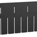 Akro-Mils 41226 6 Pack Plastic Divider for Akro-Grid Slotted Stackable Dividable Storage Tote Container Box, Compatible with 33226, Short Divider