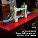 LEGO Architecture Tower Bridge 21067, Building Set for Adults, Ages 18+, Relaxation Activity, Decor for Home Office, 3745 pieces, Gift for Men & Women