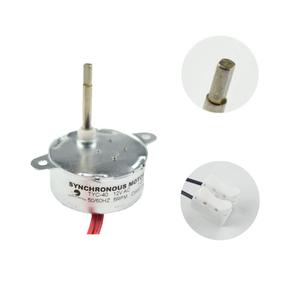 CHANCS Synchronous Motor TYC-40 AC 12V 5RPM CW/CCW Flat Shaft 35MM for Fiber Optic Light Christmas Ornamen