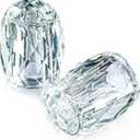1.8" Refillable Crystal Seasoning Bottle Salt and Pepper Shakers Kitchen Decor (Set of 2) Salt Shaker Set