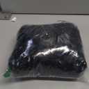 karlery 70s 80s Mens Long Curly Black Wig Afro Punk Rocker Halloween Party Costume Wig (1 Count (Pack of 1))