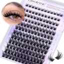 Pawotence Lash Clusters Wispy Cluster Eyelash Extensions 10-18mm Individual Lashes DIY Cluster Lashes Extension Soft Comfortable Eyelash Clusters with Thin Band C. FAIRY clusters
