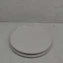 American Standard Bedminster Wood White Round Soft Close Toilet Seat