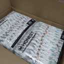 The Honest Company Clean Conscious Diapers for Delicate Skin Up to 100% Leakproof Hypoallergenic Fragrance-Free Baby Gender Neutral Prints Super Club Box Size 4 (2237 lbs) 104 (Space Travel + Big Trucks)