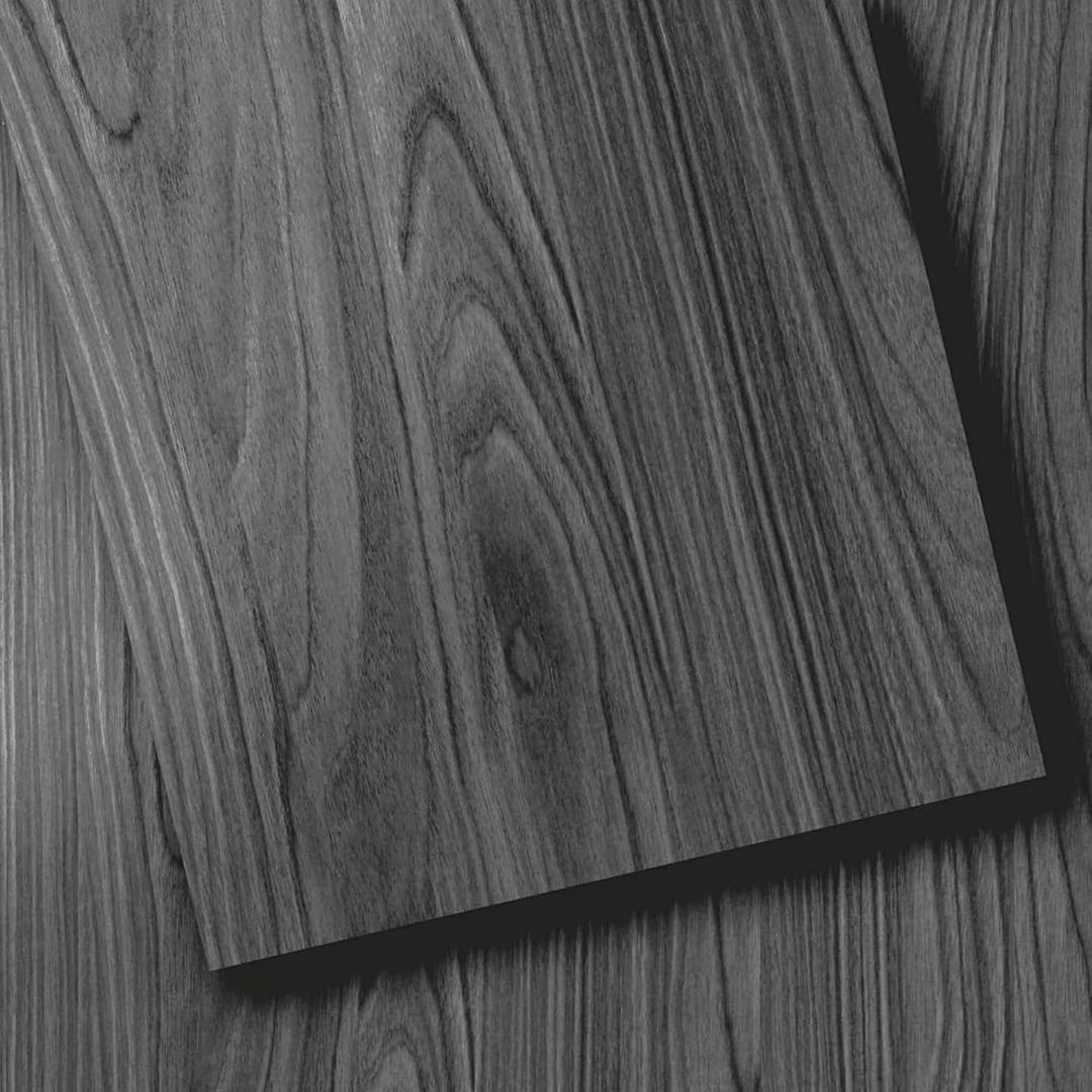 Floor Tiles Peel and Stick Vinyl Floor 36 x 6 inch Luxury Self Adhesive Waterproof Flooring Planks DIY for Bedroom, Kitchen, Living Room, RV, Wood Look Plank Cover 18 Sq. Ft, 12-Pack, Dark Grey