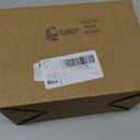 Colarr 216 Pcs Glitter Bulletin Board Letters for Classroom Number Alphabet Punctuation Symbol Cutout 4'' Die-Cut Poster Letter with Adhesive Dot School Party Holiday Decor Display(Black)