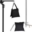 Aimosen 4 Packs Sandbags Weight Bags for Light Stand Photography Video Equipment, Heavy Duty Saddlebag for Backdrop Stand, Photo Tripod, Canopy, Pop up Tent, Umbrella Base, Fishing Chair, Picnic Table