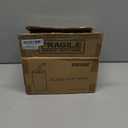 16 Oz Drinking Glasses with Bamboo Lids and Glass Straw - 6 Pcs Glass Cups Beer Ice Coffee Glasses Cute Aesthetic Cup Great for Coffee Bar Accessories Include 2 Cleaning Brushes