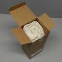 Biscaynebay Wrap Around Bed Skirts for Queen Beds 14" Drop, Ivory Adjustable Elastic Dust Ruffles Easy Fit Wrinkle & Fade Resistant Silky Luxurious Fabric Solid Machine Washable