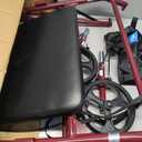 Medline Steel Rollator Walker with Seat, Burgundy, 350 lb. Weight Capacity, 6 Wheels, Foldable, Adjustable Handles, Rolling Walker for Seniors, Walker for Mobility Impaired