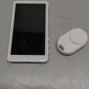 Phone Vlog Selfie Monitor Screen for Media Content Creators, 4K Wireless Back Camera Monitor Screen for iPhone & Android,Bluetooth Remote Rear Camera for Selfie Vlog Live Stream TikTok,White