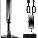 TV Antenna for Smart TV Indoor, 2025 HD Antenna with Strong Magnetic Base, 360&Long Range Reception TVs Antenna for Local Channels, Easy Setup Antennas for TVs Without Cable (Green)