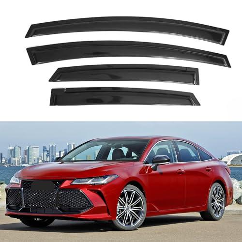 IG Window Visors Fit for 2019-2022 Toyota Avalon, Out-Channel Rain Guards Vent Wind Deflectors 4PC, Car Accessories for 19-22 Avalon