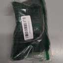 Solino Home Linen Table Runner 120 Inches Long - Athena, 100% Pure Linen Forest Green 14 x 120 Inch Table Runner for Dining, Winter, Easter, St Patricks Day