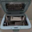 Papablic 4-in-1 UV Light Sanitizer | UV-Clean Sanitizing and Dryer Pro | UV Sanitizer Box with Dual UV-C Lamps for Babies & Whole Family | Large Capacity | Touch Control