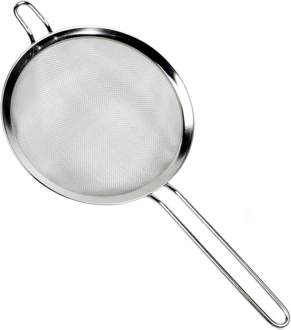 Chef Craft Select Mesh Strainer, 7 inch, Stainless Steel