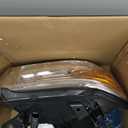 AS Headlight Assembly for 2014 2015 2016 2017 2018 GMC Sierra 1500HD,15-19 GMC Sierra 2500 3500HD Headlights with Chrome Housing Amber Reflector (Not Fits Factory LED DRL or HID)