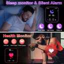 Smart Watch for Men Fitness Tracker: Make/Answer Call Military Smart Watches for Men Digital Mens Watches Running Waterproof Smartwatch Android Phones iPhone Samsung Compatible Heart Rate Monitor